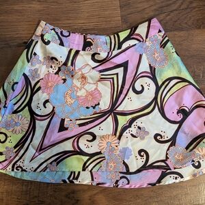 Free people paisley skirt size 4